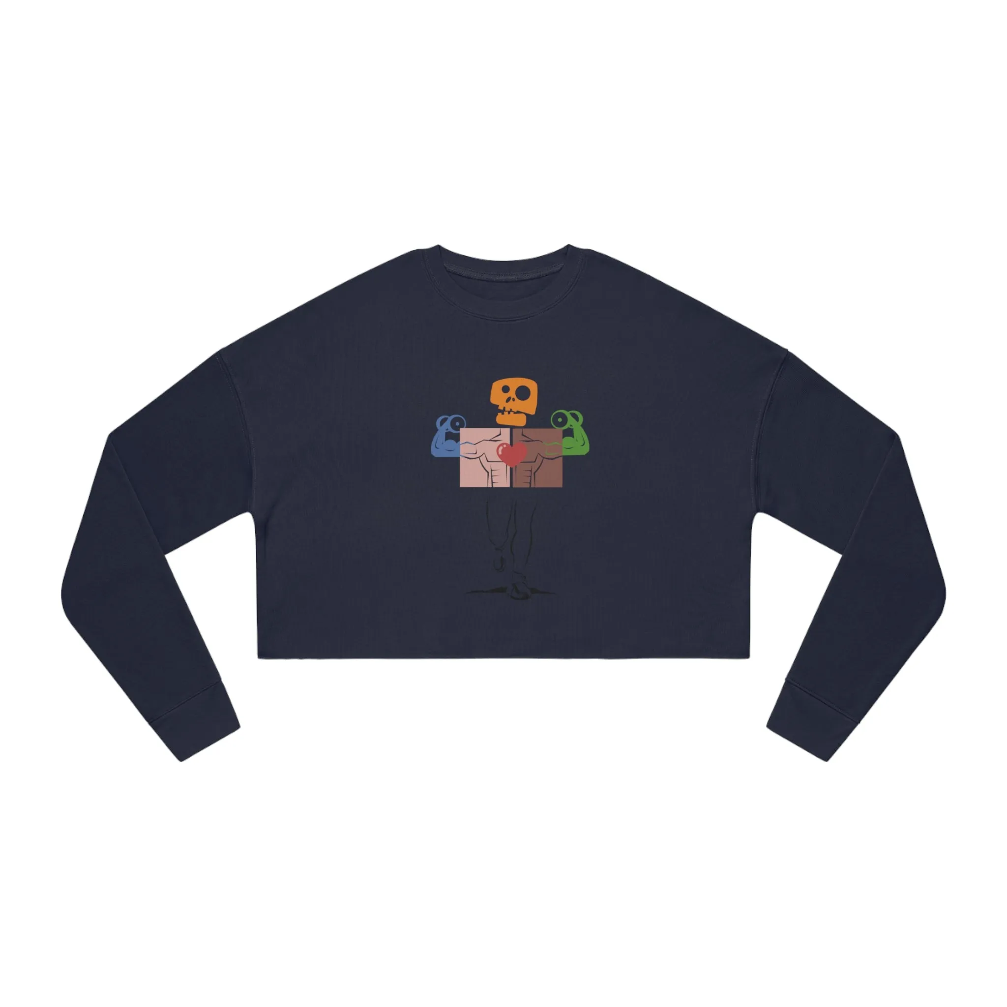OWN MAN Women's Cropped Sweatshirt