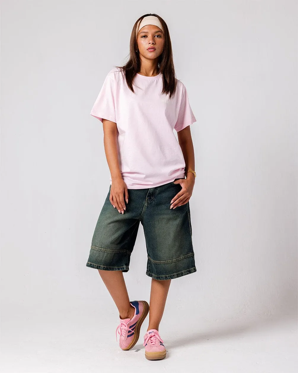 Pink IYS Printed Regular Tee