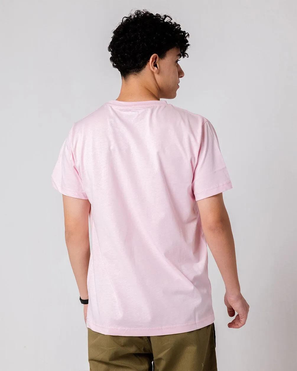 Pink IYS Printed Regular Tee