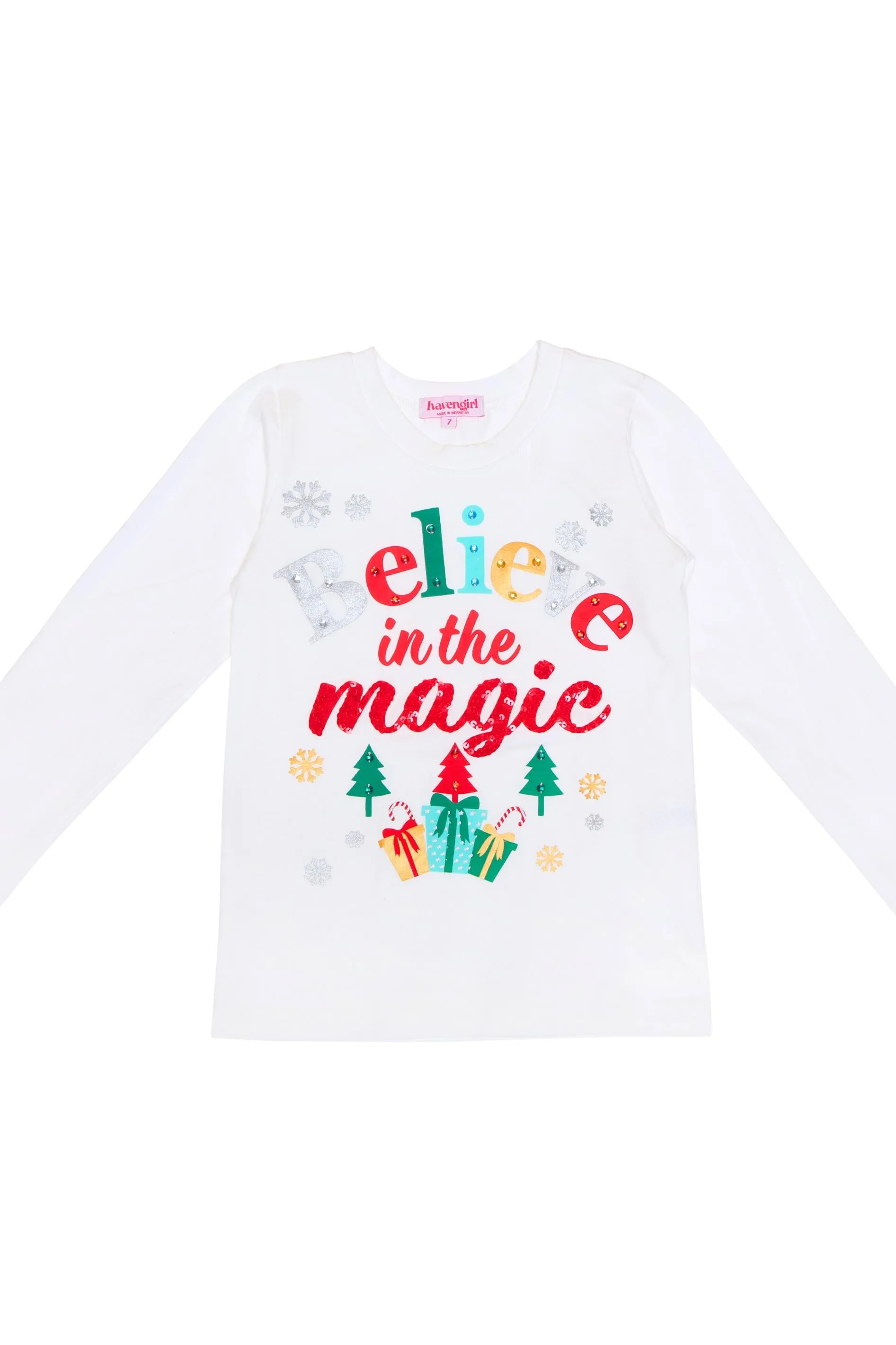 "Believe" Long Sleeve T-Shirt (2-6X)