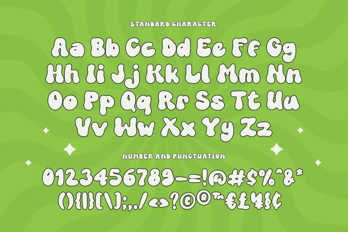 Retro Comics - Groovy Font