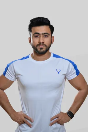 Revival Dri-Fit Tee 1.0 (White & Blue)