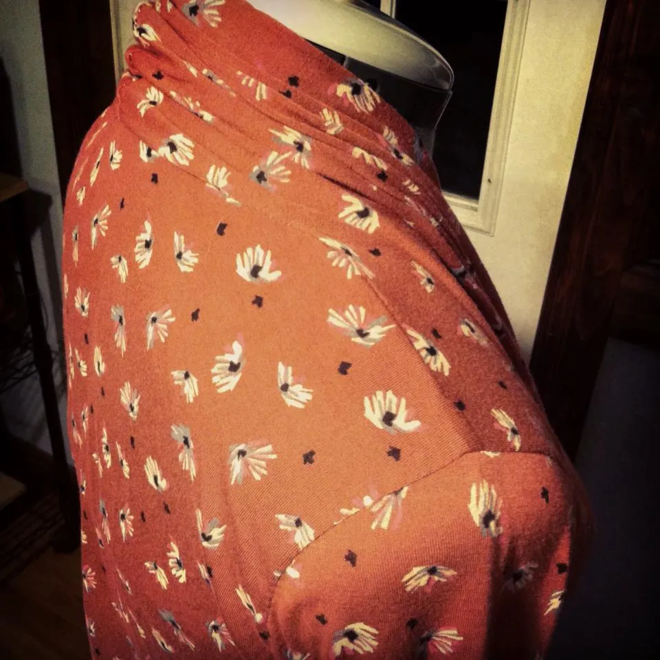 Scarf Neck Cardigan (Women)