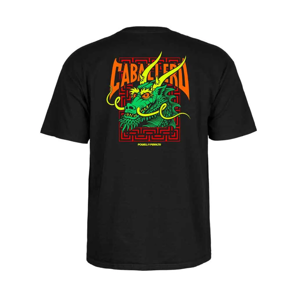 Skate One Powell Peralta Cab Street Dragon Tee - Black