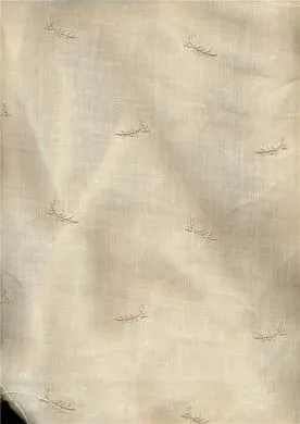 skin beige linen fabric 54