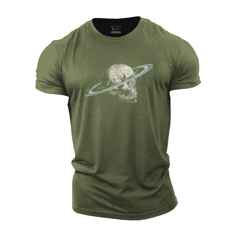 Skull Planet Cotton T-Shirts