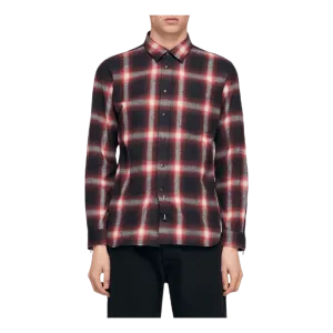 Sleeze Zip Shirt Red