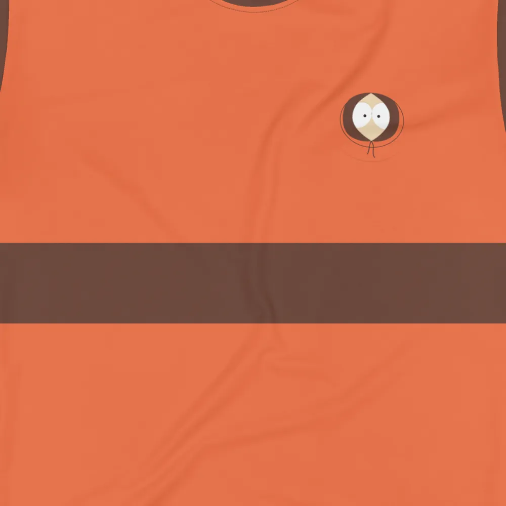 South Park Kenny Color Block Unisex Short Sleeve T-Shirt