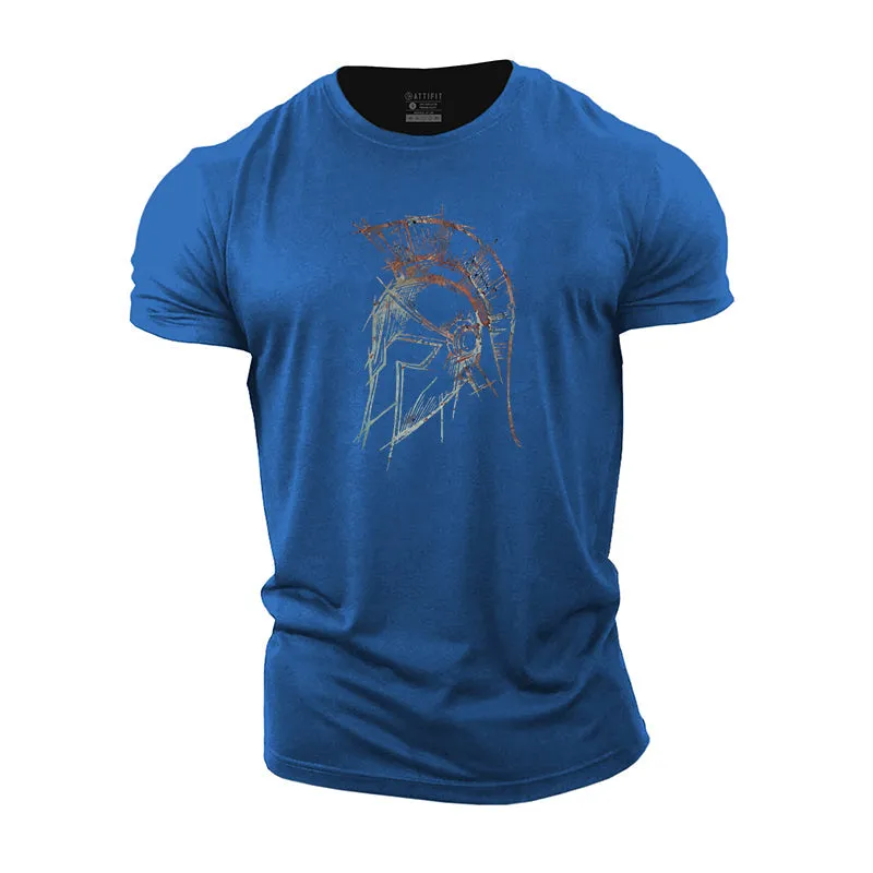 Spartan Portrait Cotton T-Shirts