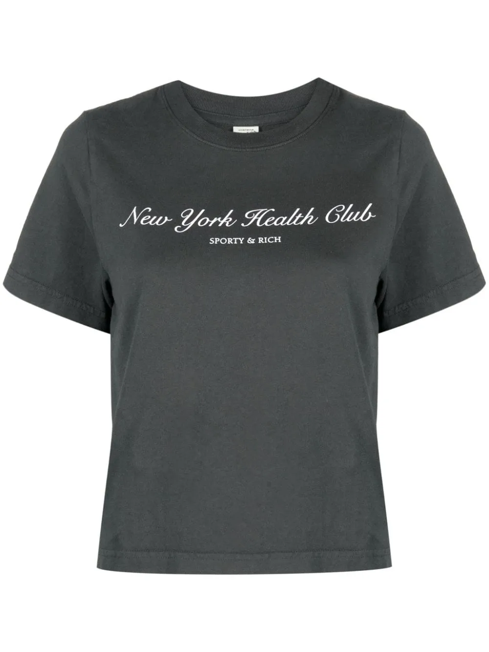 SPORTY & RICH MAIN T-shirts and Polos Black
