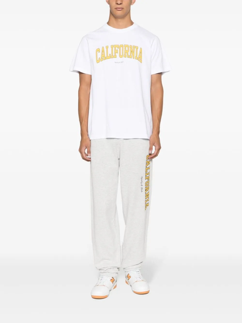 SPORTY & RICH T-shirts and Polos White