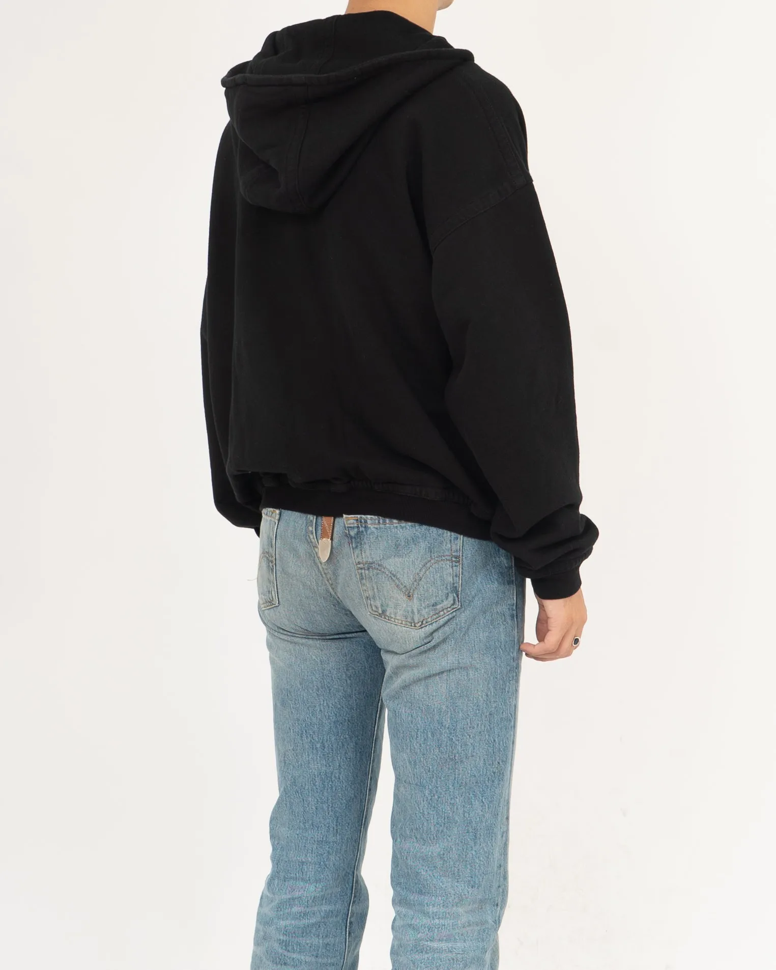 SS17 Yellow Contrast Zip Hoodie