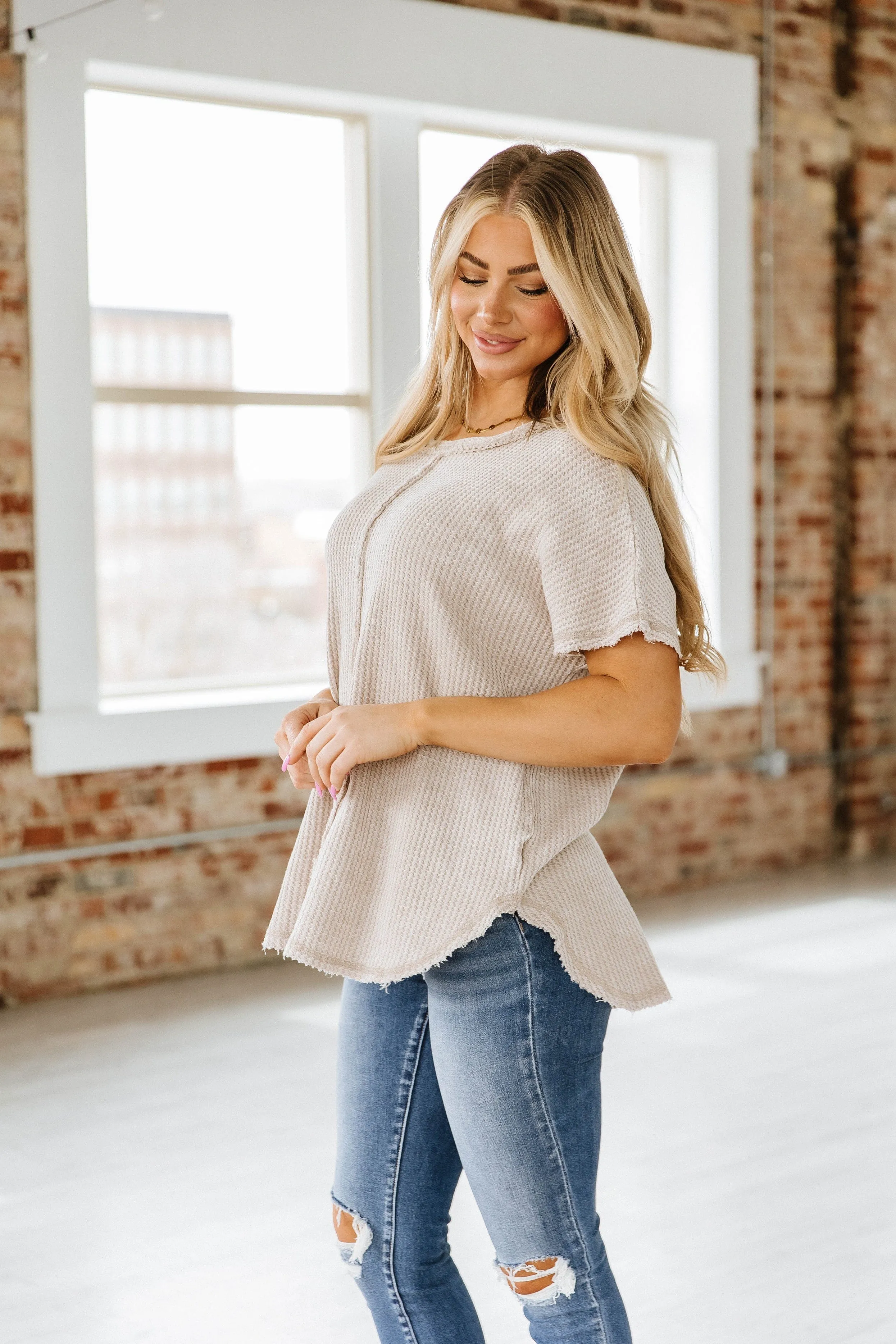 Stanton Washed Waffle Tunic