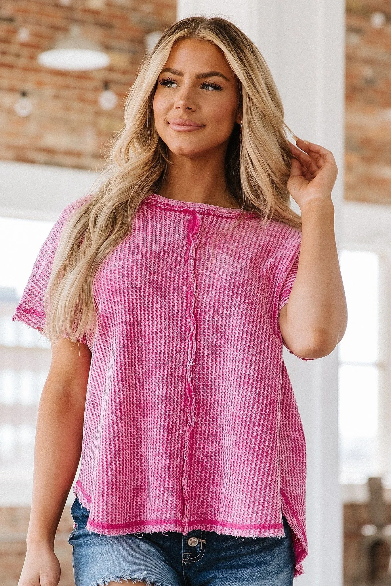 Stanton Washed Waffle Tunic