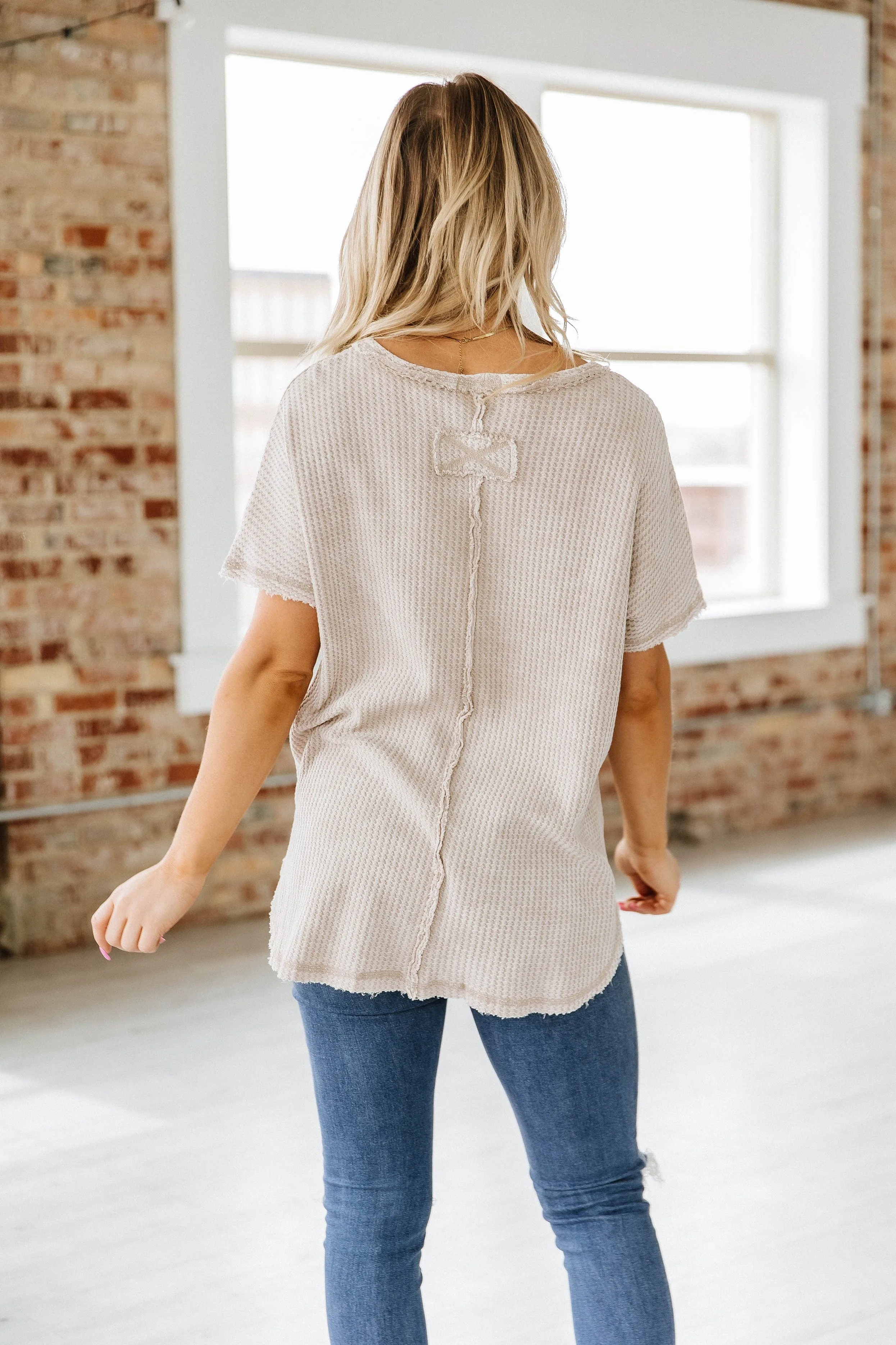 Stanton Washed Waffle Tunic