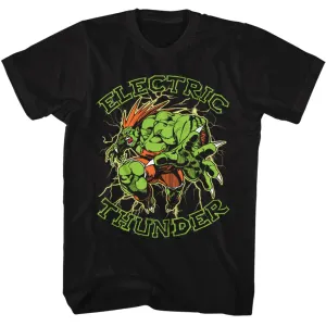 Street Fighter Electric Thunder Men's T-Shirt