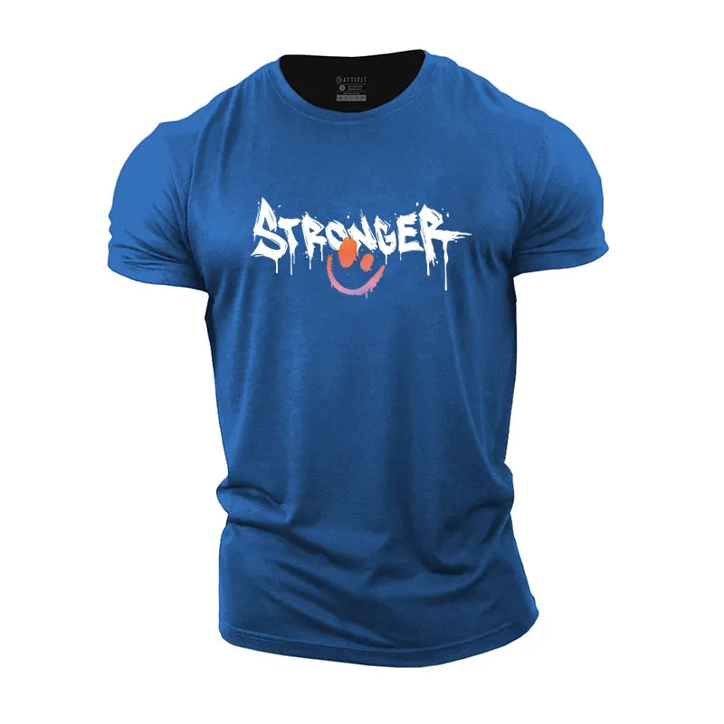 Stronger Graphic Men's Fitness T-shirts