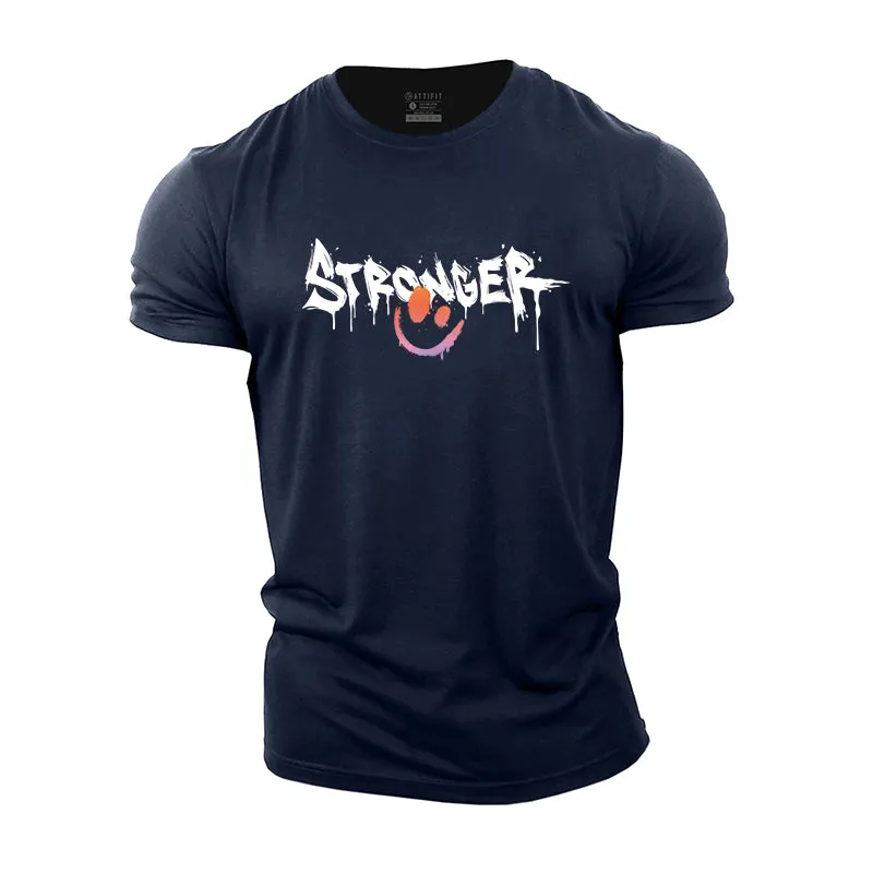 Stronger Graphic Men's Fitness T-shirts