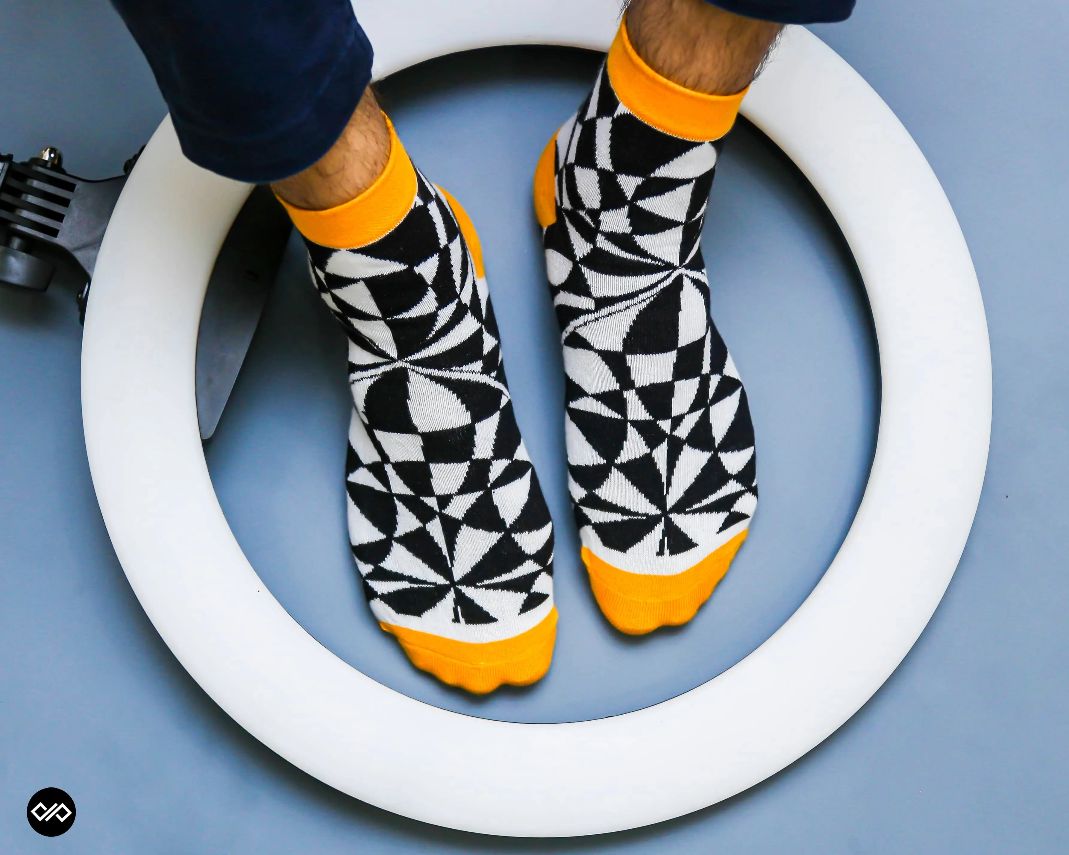 Trendy Ankle Socks - 4-Pack in Eye-Catching Designs