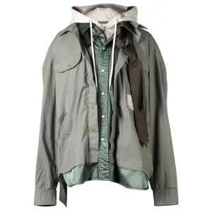 TRIPLE LAYERED SHIRT / KHAKI
