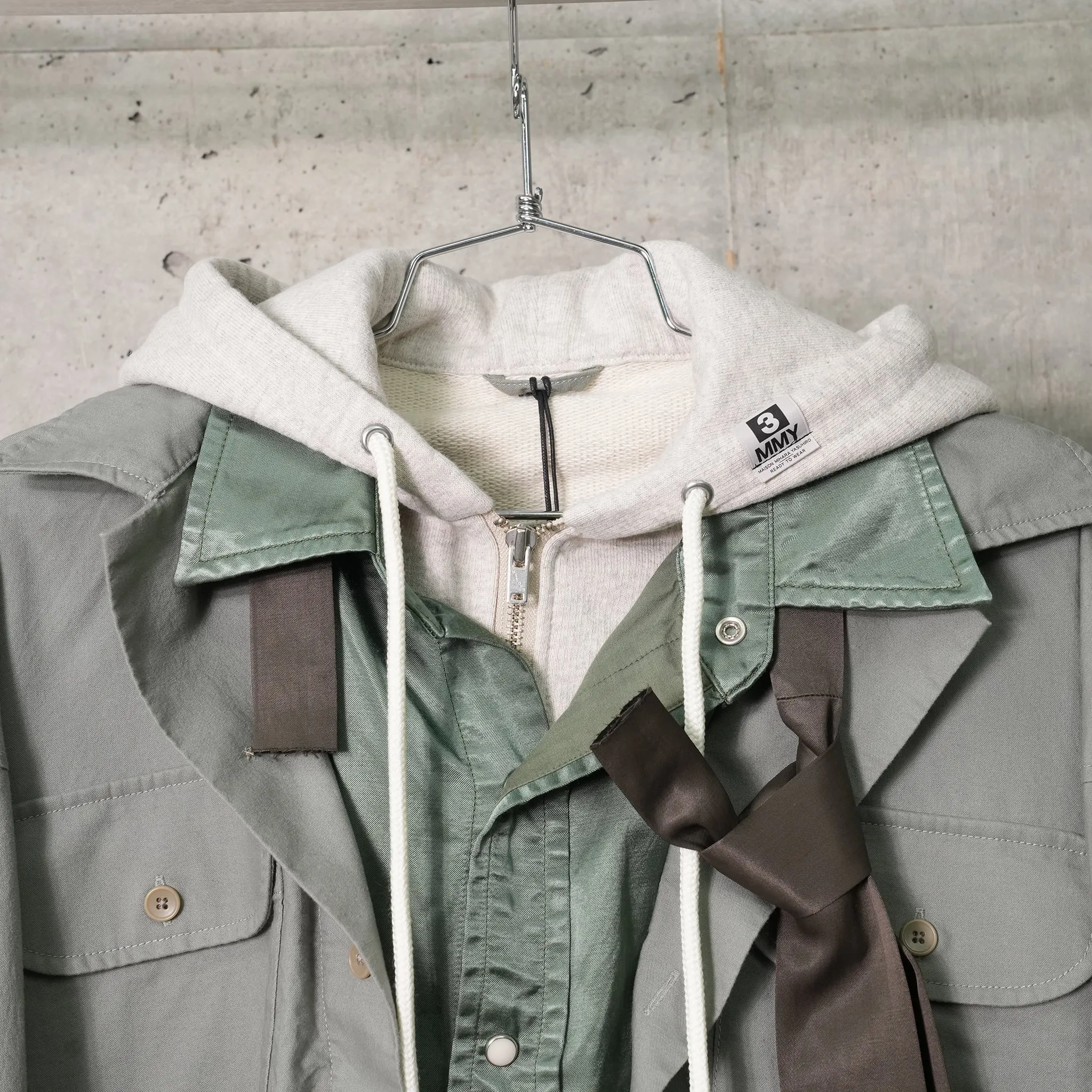 TRIPLE LAYERED SHIRT / KHAKI