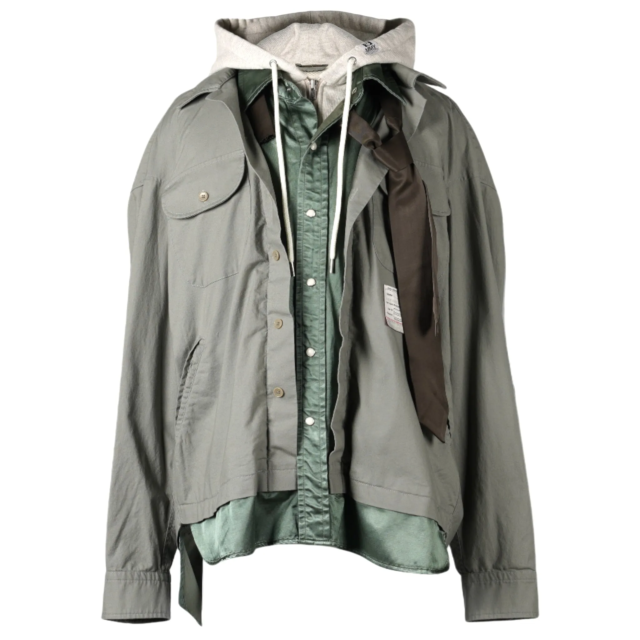 TRIPLE LAYERED SHIRT / KHAKI