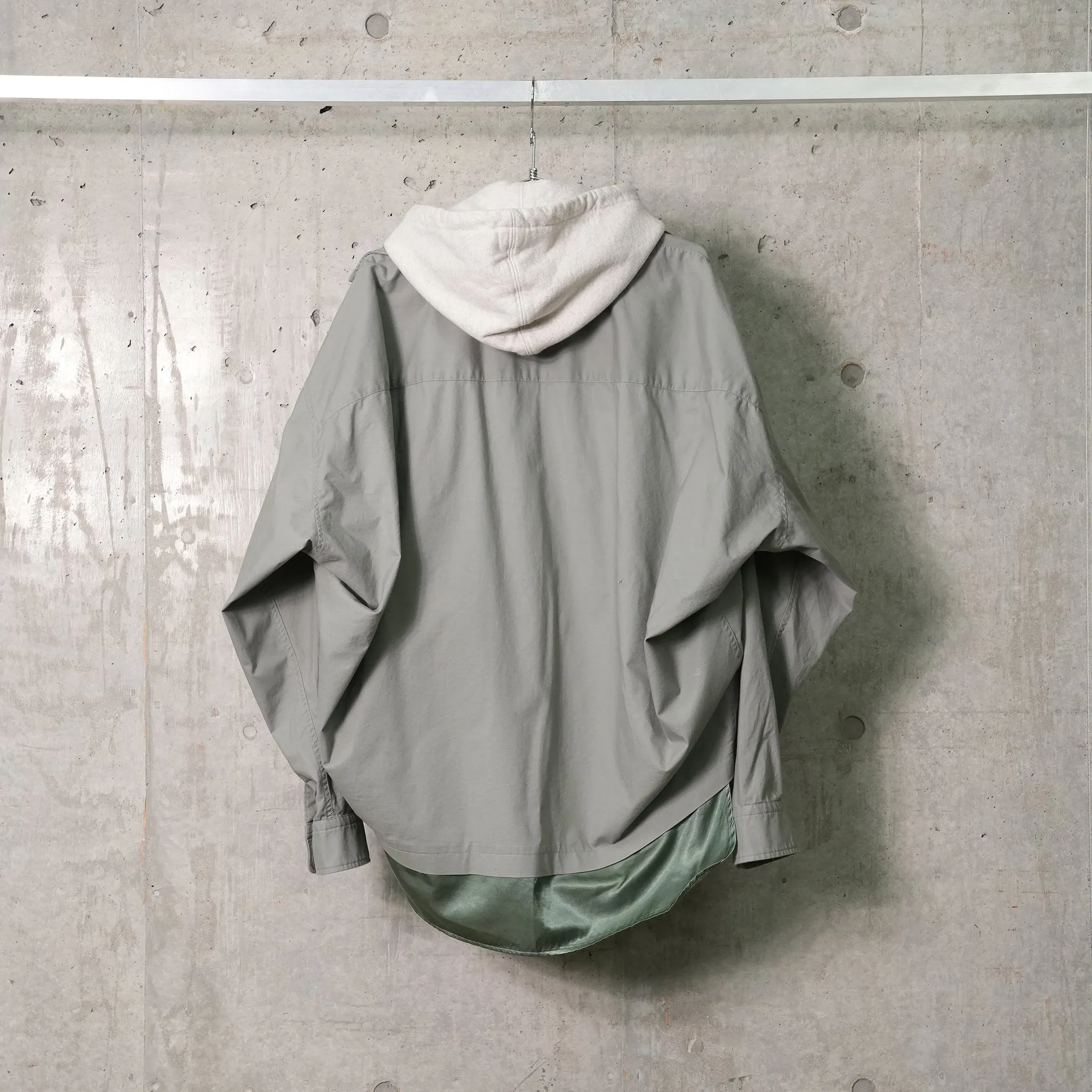 TRIPLE LAYERED SHIRT / KHAKI