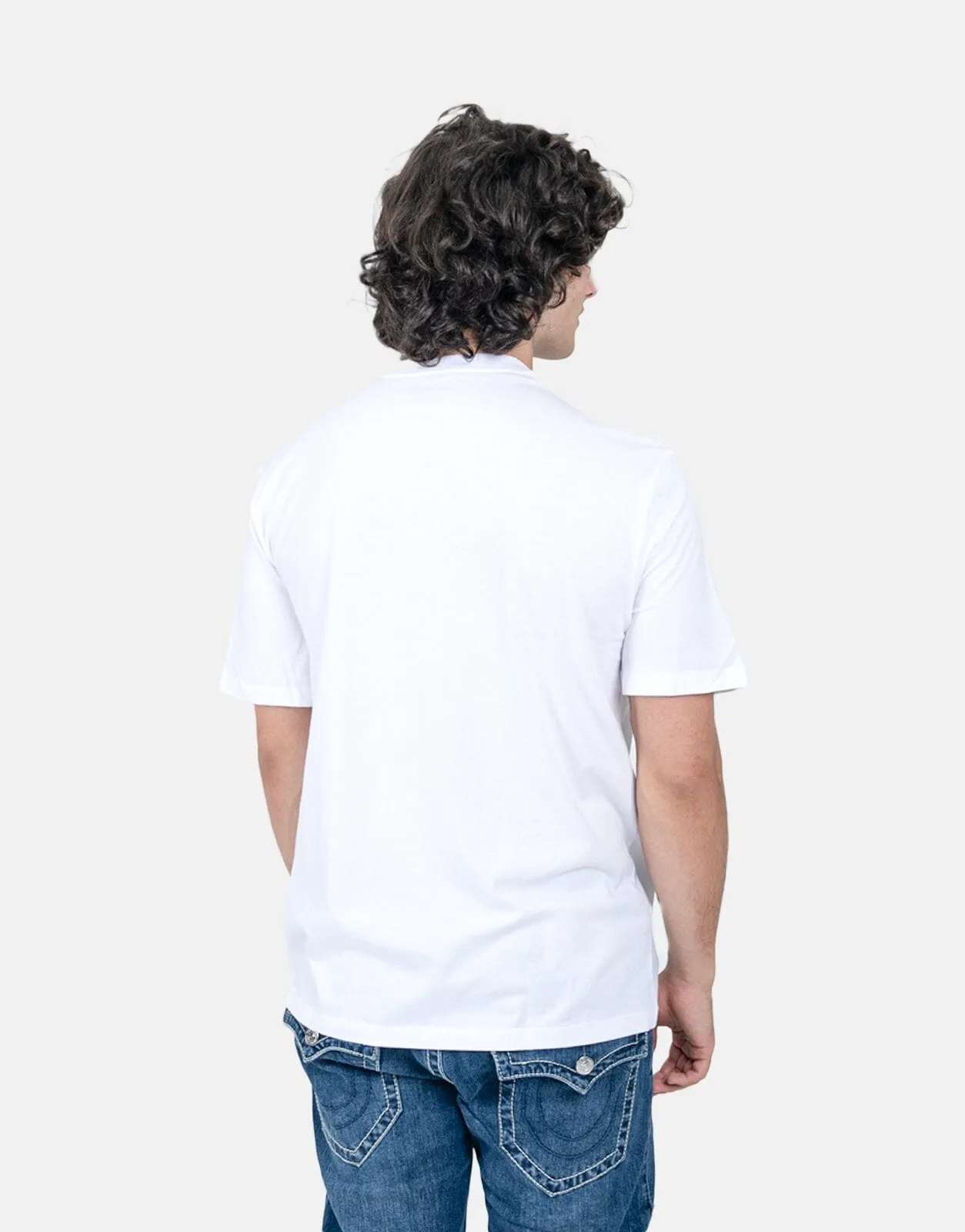 True Religion Relaxed Graphic Optic White T-Shirt