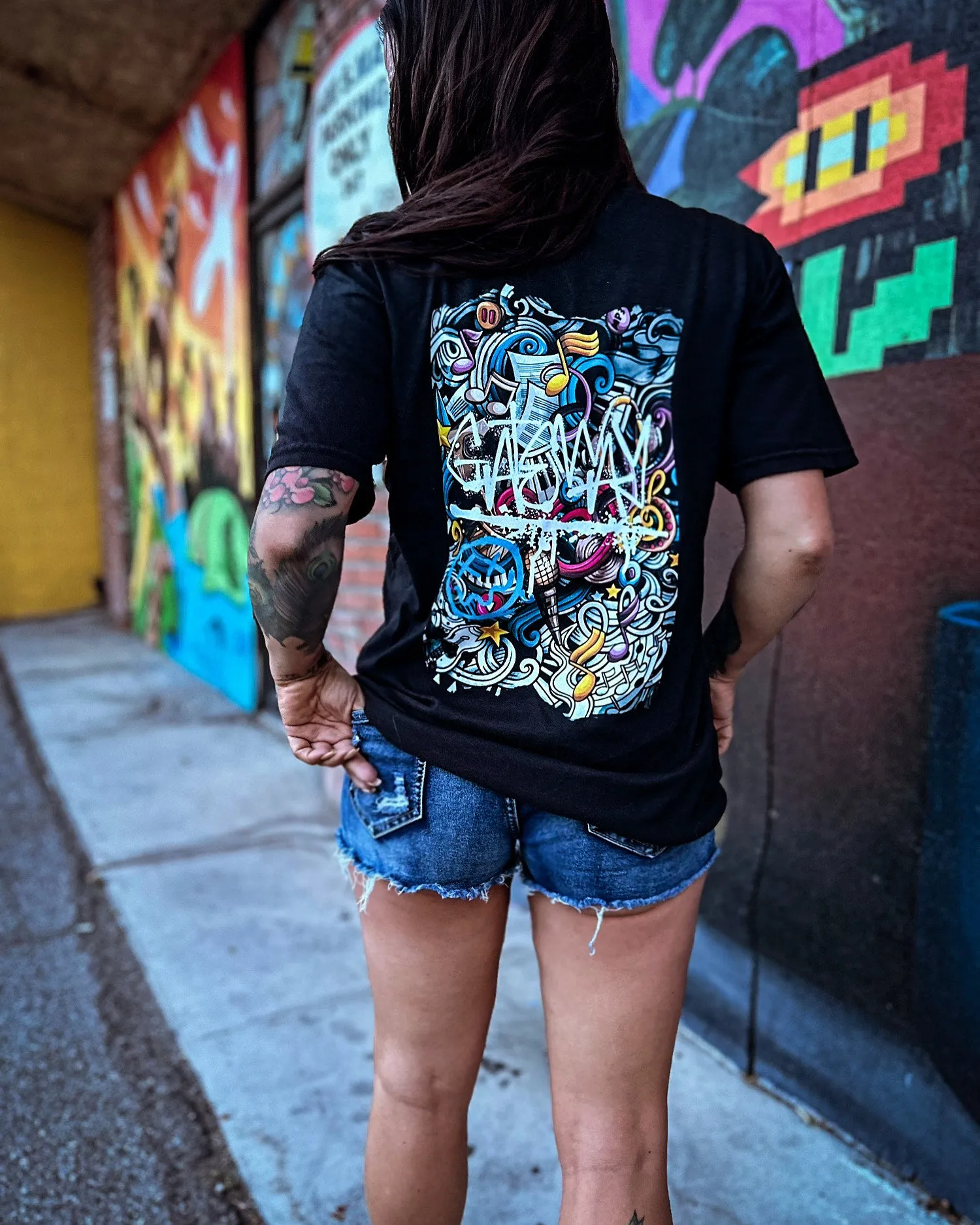 Unisex Graffiti Shirt