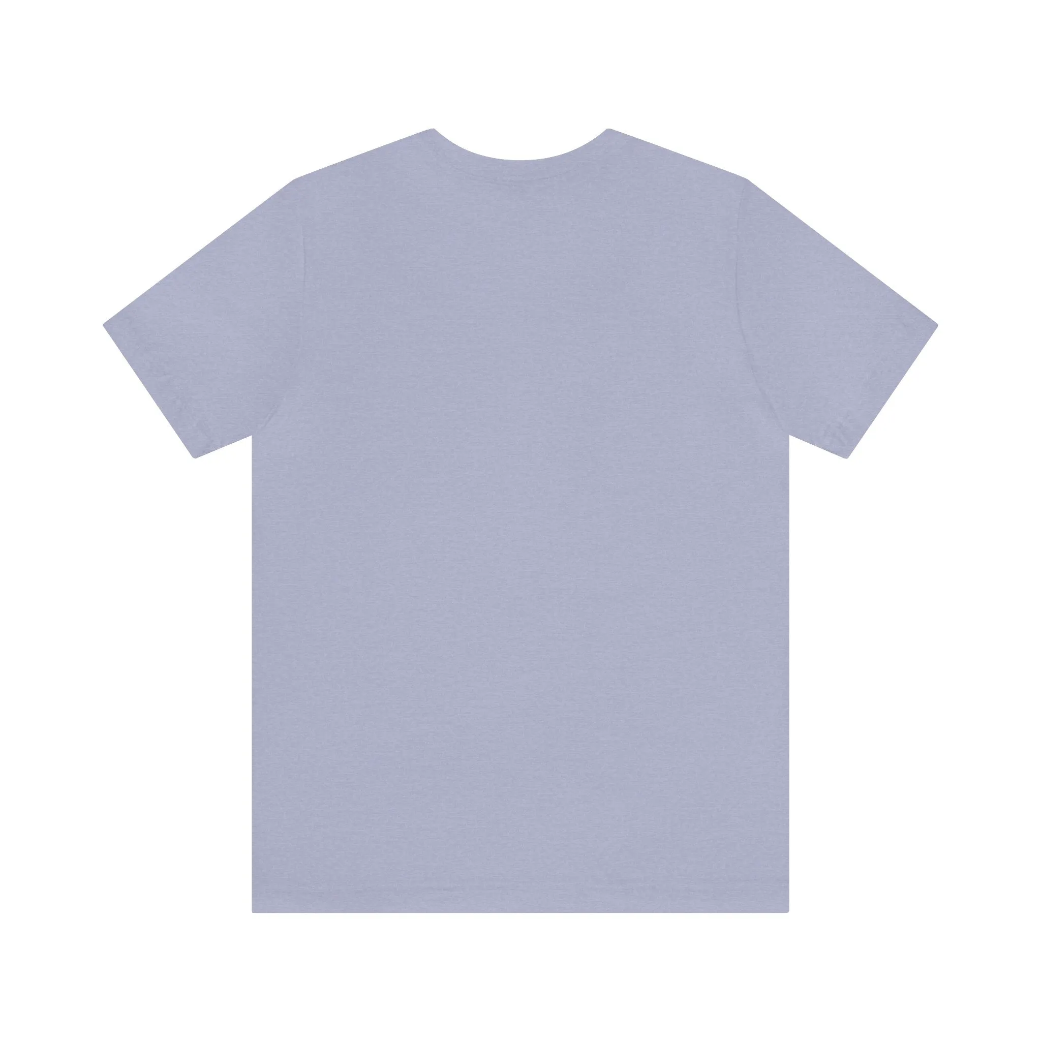 Unisex Jersey Short Sleeve Heather Blue T Shirt