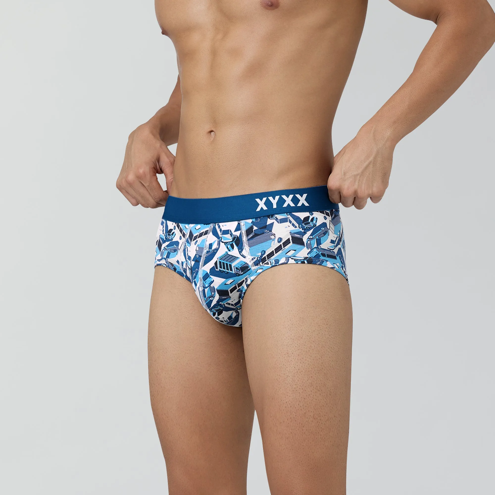 Urbane Modal Briefs Street Blue