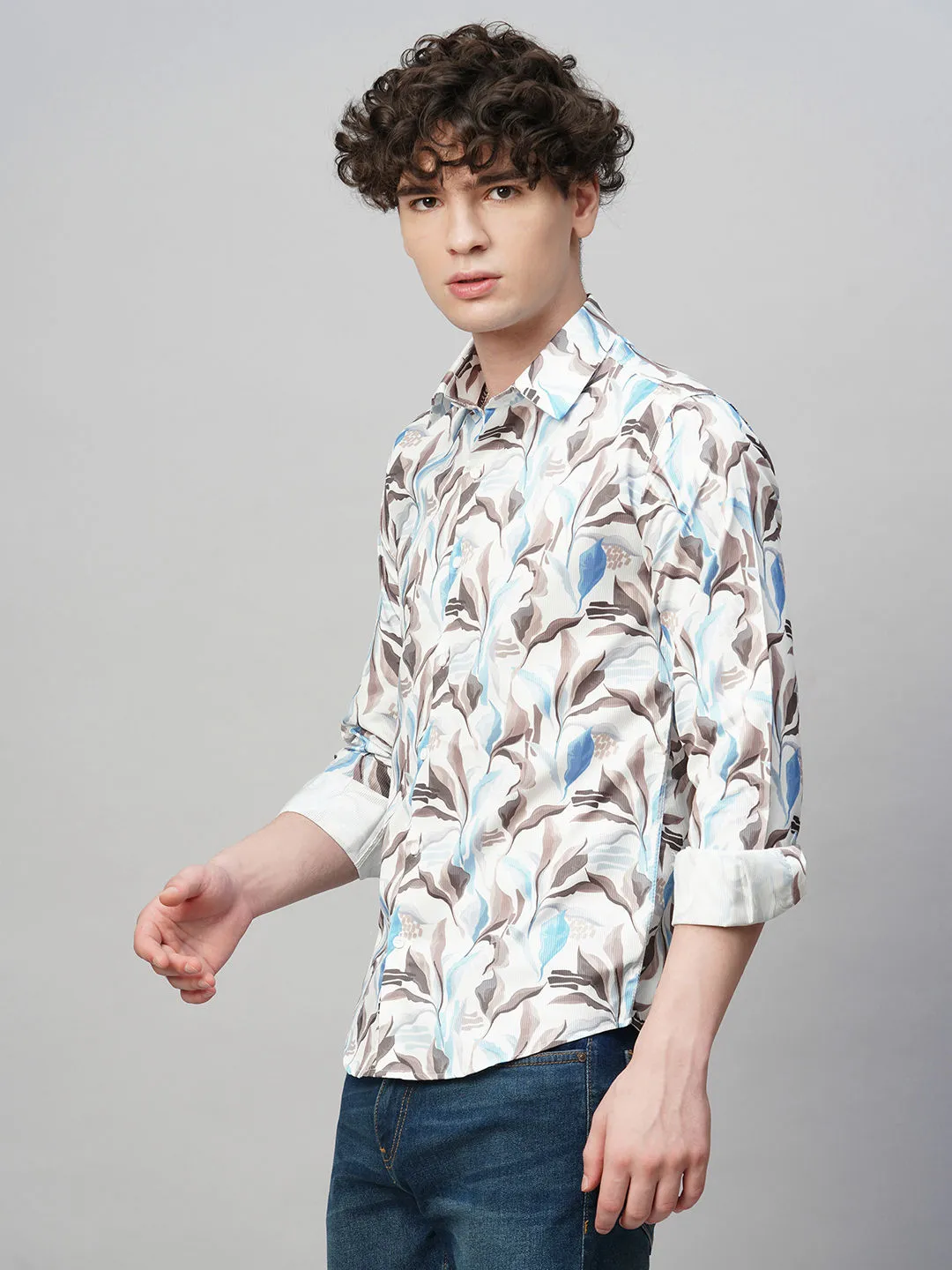 Vivid Printed Men's Shirt