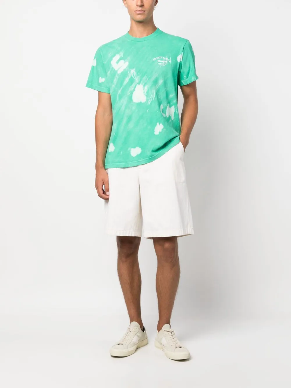 Wellness tie-dye T-shirt