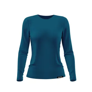 WOMEN'S ACTIVE | DEEP WATER | LS CREW