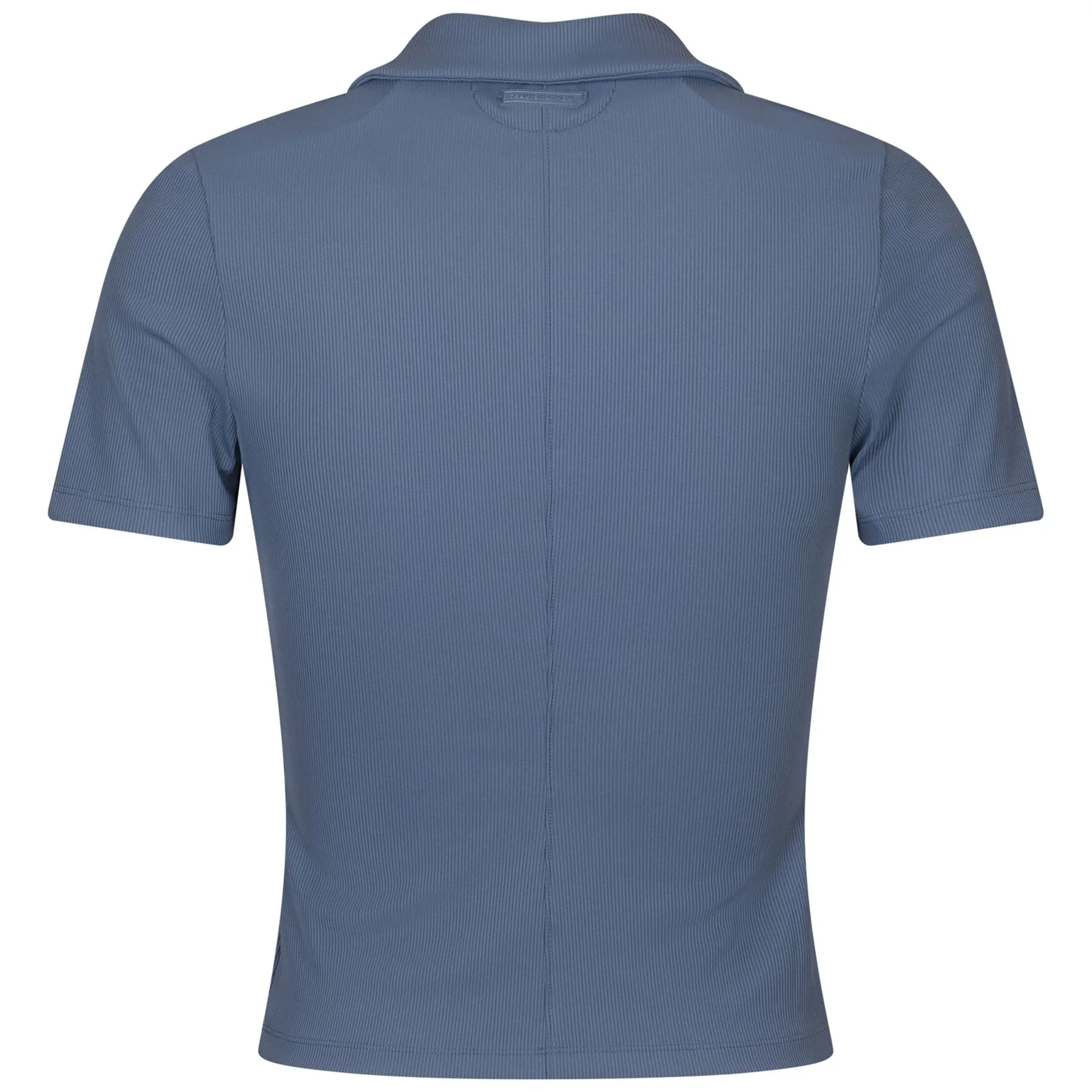 Womens Moveknit V-Neck Polo Moonlight Blue - AW24