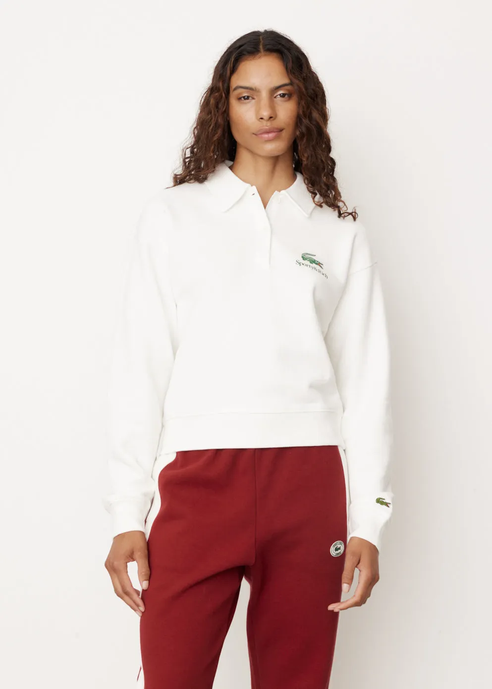 x Lacoste Serif Polo