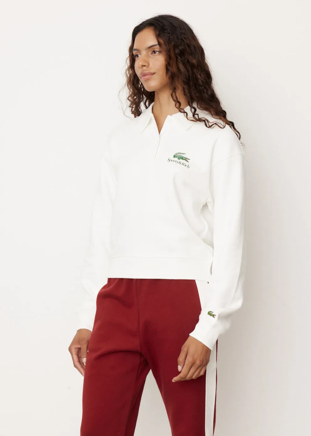 x Lacoste Serif Polo